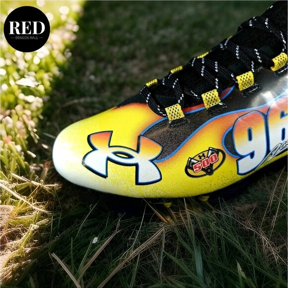 Under Armour Spotlight LE MC 96 Racing Football Cleats 3024476-001 - Men\'s 11.5